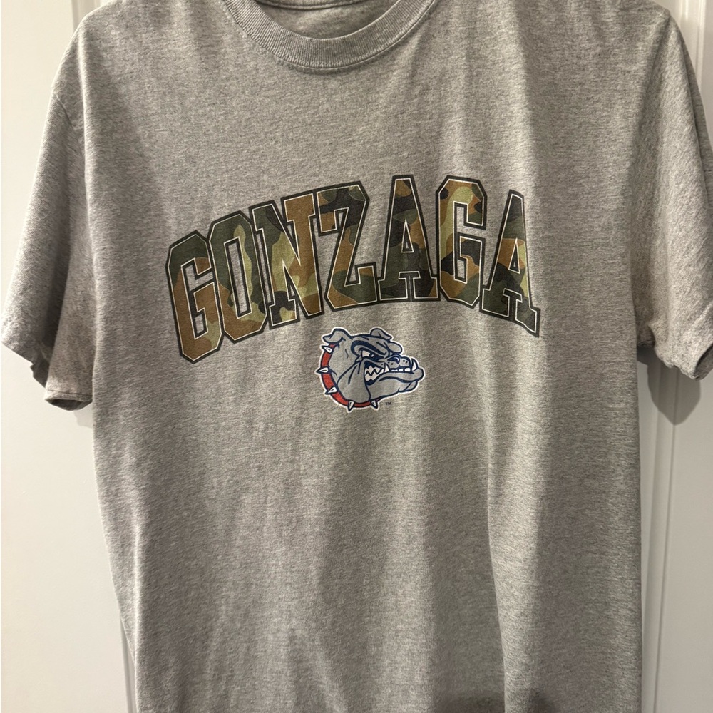 Gonzaga Camo Graphic T-Shirt